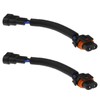 eMagTech 2 Pack H8 H11 to HB4 Lamp Connectors Compatible