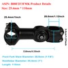 Yizhet Bicycle Handlebar Extension 31.8 mm/25.4 mm 0 ~ 120°
