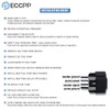 ECCPP Electric Fuel Pump Module Assembly w/Sending Unit Replacement for