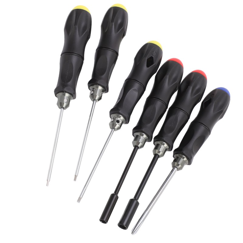 6 Pieces RC Repair Tool Set High Hardness Steel RC