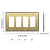 Henne Bery Soft Modern Decorative Wall Plate Switch Plate Outlet