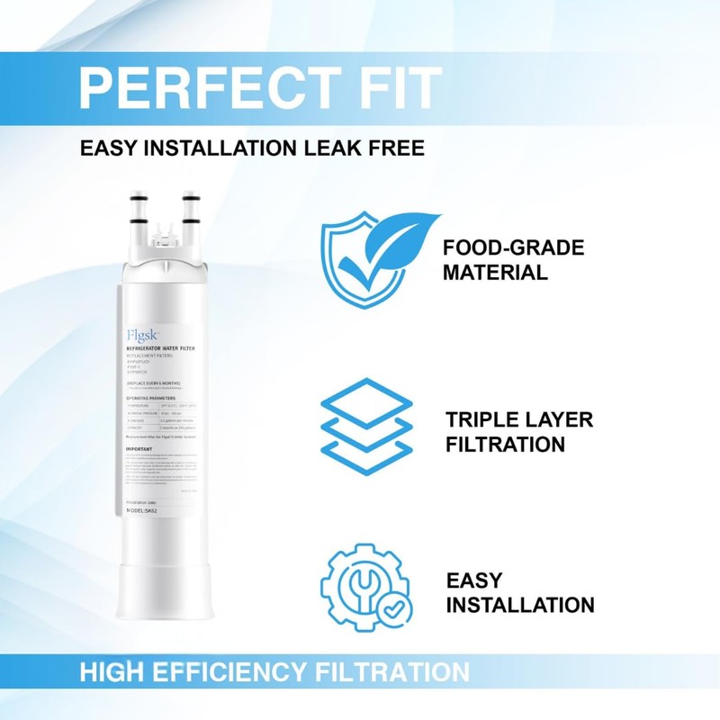Water Filter Replacement For EPPWFU01, FPPWFU01, PurePour PWF-1