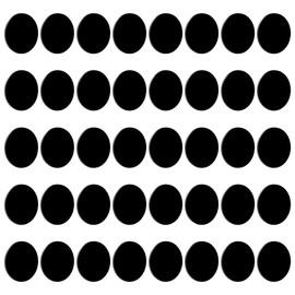 FINGERINSPIRE Black Circles Acrylic Sheet Circular Miniature Bases 3mm Thick Blank Action Figure Display Base Round Plastic Panel for Miniatures Wargame DIY Craft Keychain Making, Acrylic, No Gemstone