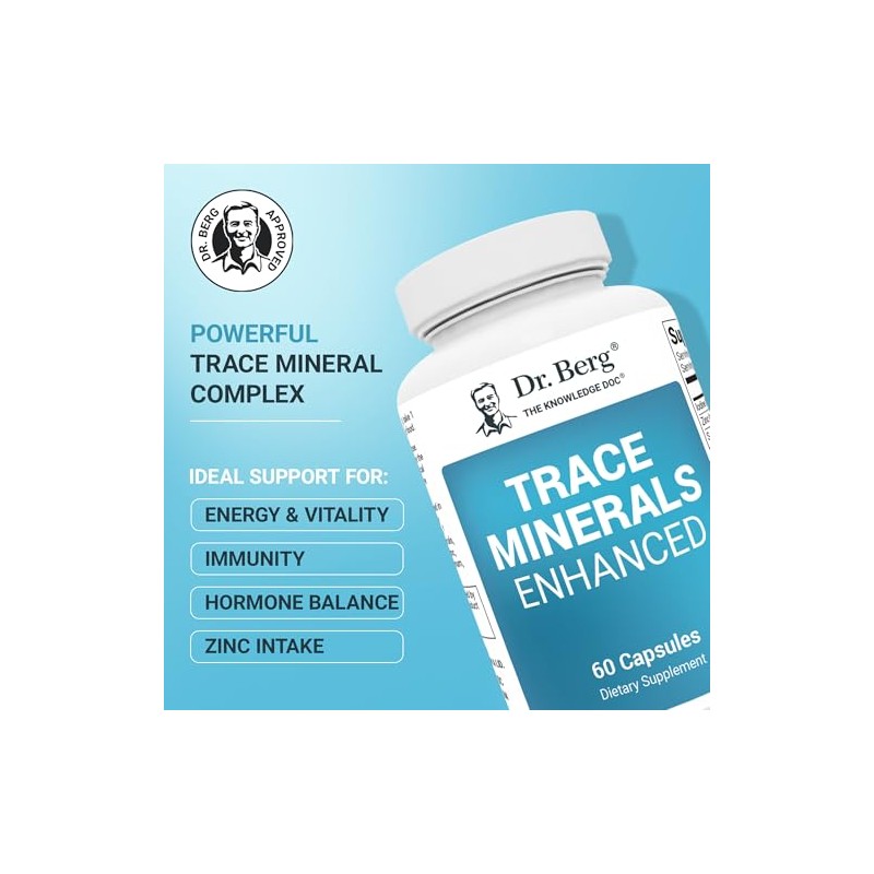 Dr. Bergs Trace Minerals Enhanced Complex - Complete with 70