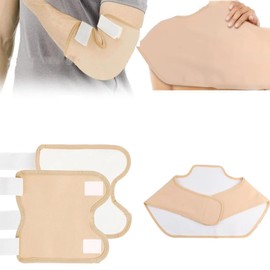 Editbar Castor Oil Pack Wrap Kit, Castor Oil Wrap, Cotton Castor Oil Wrap Pack, Reusable Organic Castor Oil Pack, Castor Oil Pack for Shoulders and Knees, for Liver Detoxification, Constipation