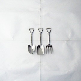 Nagao Tsubamesanjo Country Story Petite Cutlery, Set of 3, Made in Japan