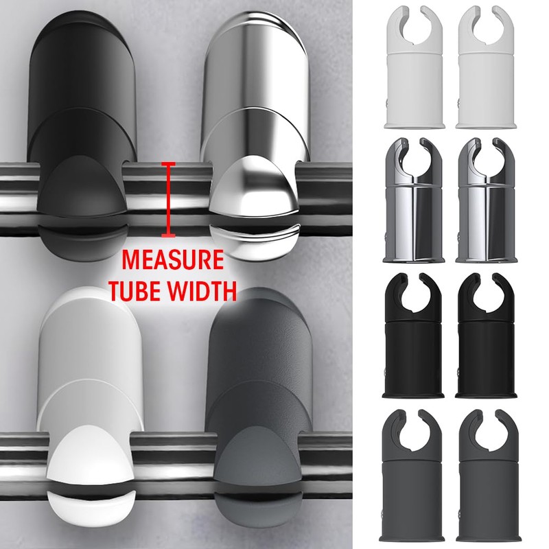 Clamp Brackets for Heated Towel Rail Radiators Flat & Curved