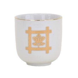 [Butsugawa Buddhist Altar Cup] Nichiren Crest 2.0 Buddhist Altar Supplies, Tea Cup