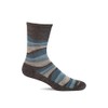 Sockwell Men's Lava Crew Sock, Charcoal - L/XL