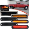 6Pcs Amber Red LED Side Marker Light Kits for 81-87