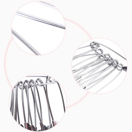 Pack of 10 Safety Pins, 56 mm Safety Pin, Safety Pins for Crafts, Sewing, Jewellery Making, Home Workplace