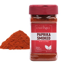 Eastanbul Smoked Paprika Powder, 5.29oz Ground Spanish Paprika, Best Smoked Paprika Seasoning, Paprica, Smoke Paprika, Sweet Smoked Paprika Spice, Comparable to Pimentón de la Vera Smoked Paprika