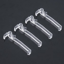 AUDEEKON 3.25 Inch Valance Clips (4-Pack) – Horizontal Blind Clip Holds Vinyl Slat – Works on Wood, Faux Wood & Metal Blinds