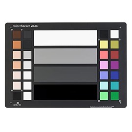 Calibrite ColorChecker Video: Colour Chart for Video Editing Colour Correction