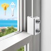 HYIEOU Sliding Window Locks (6 Sets), Secure Window Lock with