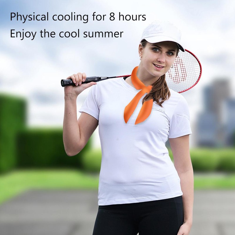 13 Pieces Cooling Scarf Wrap Summer Cool Ice Towel Cold