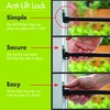 Ideal Security Sliding Patio Door Security Bar with Child-Proof Lock,