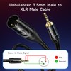 Cable Matters 3.5mm to XLR Cable - 1.8m, Male to