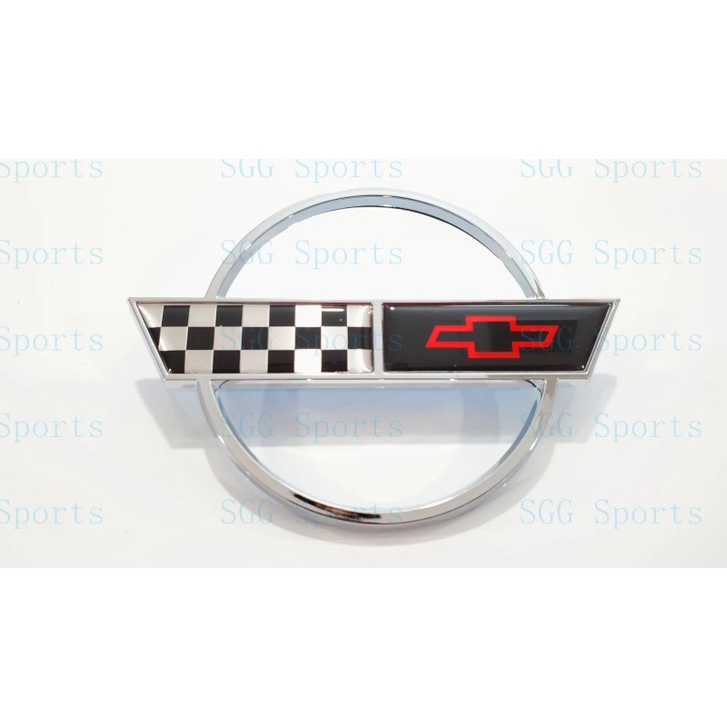 AUTO 1PC 1984-1996 C4 Corvette Chrome Rear Gas Lid Only