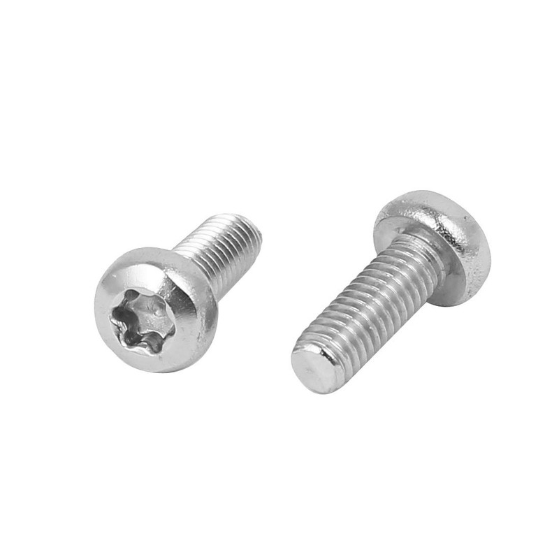 Sourcingmap M3 x 8mm 316 Stainless Steel Round Torx Head