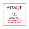 Atmor 13000Watts/240V Electric Tankless Water Heater Includes Pressure Relief Device,