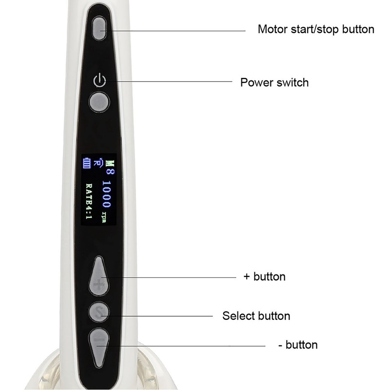 Dental LED 9 Modes Endo Motor Root Canal Endodontic​s Treatment