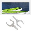 Bnineteenteam Boat Side Mount Oarlock, 2Pcs Rowlock Socket Bracket 2in