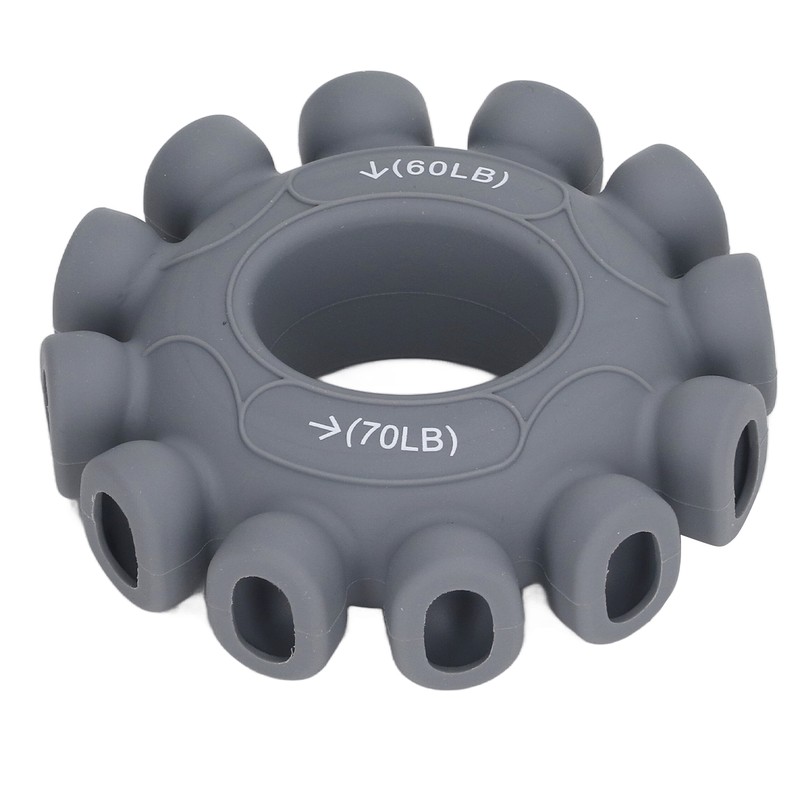 Grip Strength Ring Trainer Hand Silicone Finger Strengthener for Forearm