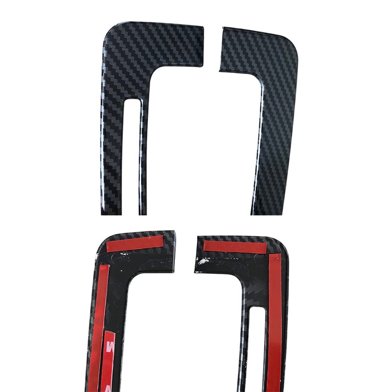 ruihe Carbon Fiber Pattern Car Gear Shift Knob Console Panel