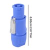 Roundsky Nac3Fca Speakon Plug 3 Pin Powercon Plug 20 A