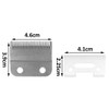 AIRERA Professional 2-Hole Replacement Blades Set #2161, 1 Carbon Steel