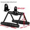 Yes4All Rotating Black Double D Row Handle Cable Attachment for