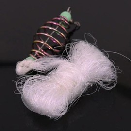 Fishing Cast Net | Fishing Casting Net - Sticky Spring Bait Drop Mesh Cage Aquatic Life Trapper for Stream Freshwater