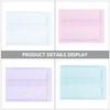 Outanaya 4pcs Nail Kit Grinding Heads Organizer Manicure Tool Boxes