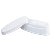 ANCLLO Nail Dipping Container Nail Powder Dipping Container White