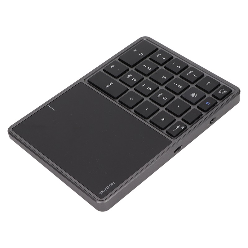 Wireless Numeric Keypad Touchpad Design 22 Keys 2.4G Dual Mode