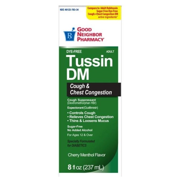 gnp Good Neighbor Pharmacy Tussin DM S/F D/F Cough &