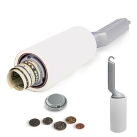 Jewmaw Diversion Safe Lint Roller with Storage, Secret Hidden Can Safe to Hide Money, Jewelry, or Valuables with Discreet Secret Removable Lid