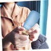 WOONEKY 2 Pcs Travel Shampoo Bottles Leak-Proof Plastic 200ml Refillable