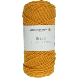 Schachenmayr Bravo Quick & Easy, 100 g goldmarie Hand Knitting Yarn