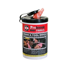 Proferred - T99001 PROFERRED Hand and Tool Wipes, Heavy Duty Tool Cleaning Wipes, Hand Cleaning Wipes, Degreasing, Waterless Hand Cleaner, Dual Surface, Work Surface Wipes,82 Count (Pack of 1)