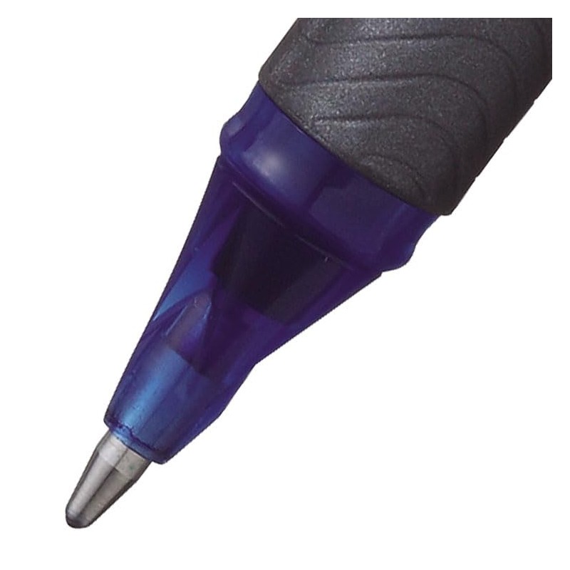 Pentel EnerGel Plus 1.0mm Rollerball - Blue Ink, (Pack of