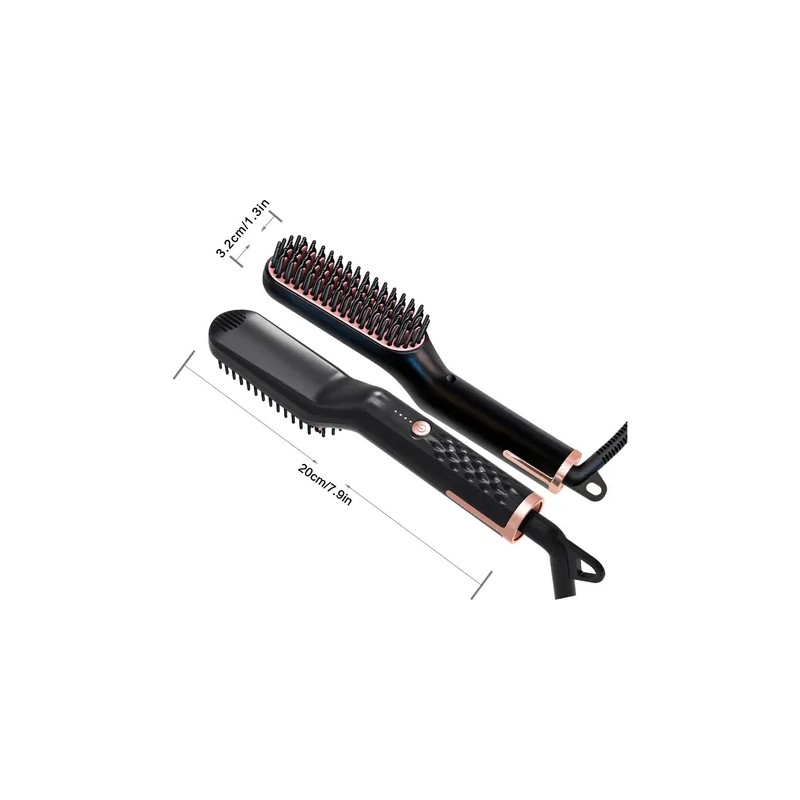 Cepillo Eléctrico Para Alisar Barba Y Cabello