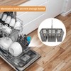 DASNTERED Dishwasher Cutlery Basket Suitable for Bosch, Universal Washing Basket