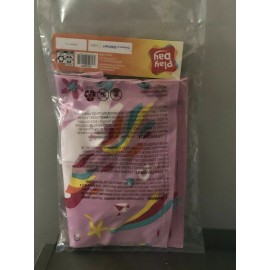 Play Day Inflatable Swimming Arm Bands Floaties Kids Pool Safety Pink Flamingo Design NEW