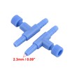 Sourcingmap T Shaped Fish Tank Aquarium Air Line Tubing Control