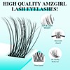 Individual Eyelashes, Cluster Eyelashes, Individual Clusters, 144 Pieces Eyelash Extensions,
