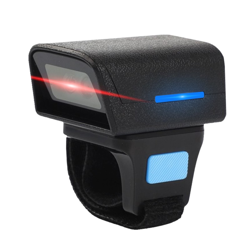 Wearable Ring Type Barcode Scanner USB Wired+2.4G+BT Three-mode Connection Support