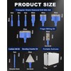 Diamond Tile Hole Saw Kit - 10Pcs 1/4'' X 2,