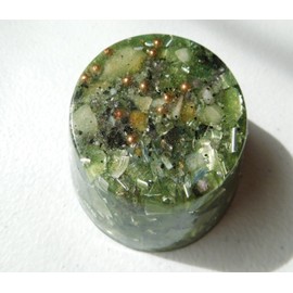 Alchemy Tower Buster Orgone Generator Energy Accumulator 7.83Hz/432Hz/528Hz/Advance Harmonics Many Beautiful Ingredients and Colors!! (Tower Buster, Alchemy)